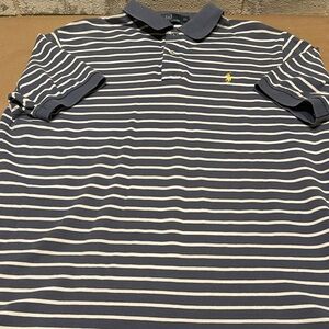POLO by Ralph Lauren short sleeve striped pique polo